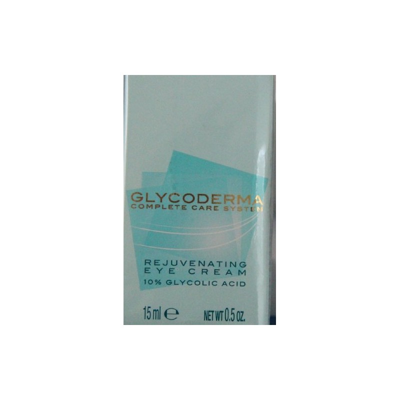 Glycoderma Complete Care System Rejuvenating Eye Cream ~ 10% Glycolic