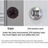 50 PCS Stainless Steel Round Head Drilling Self Tapping Screws