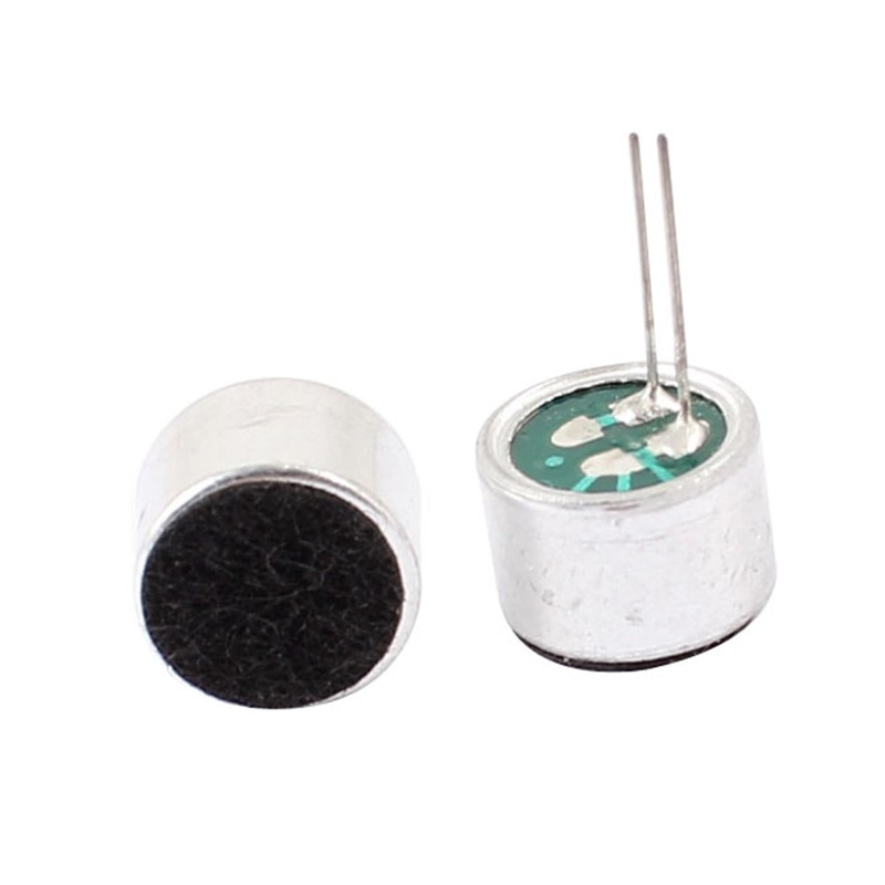 uxcell 8 Piece Electret Microphone 52dB Electret Condenser Mic MP3