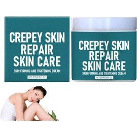 Crepey Skin Repair Treatment-Skin Tightening Cream for Body & Face Firming Cream for Loose/Sagging Areas Reduces Fine Lines Smooths Crepey Texture All Types Deep Hydration Fast-Absorbing (1PCS)