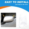 Car Door Rearview Mirror Cover Cap Housing Protective Cover For
