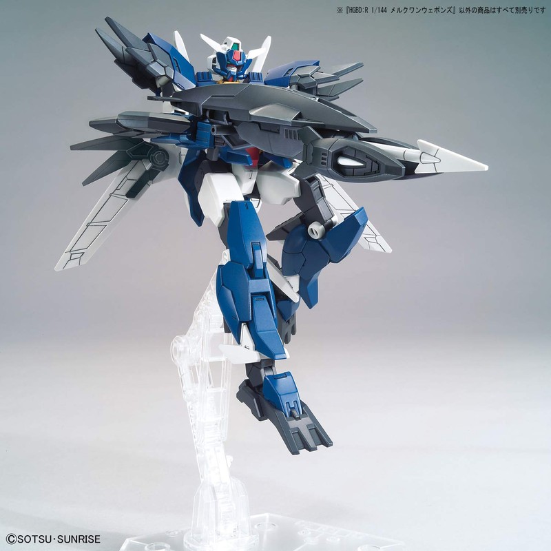 HGBD:R ガンダムビルドダイバーズRe:RISE メルクワンウェポンズ 1/144スケール 色分け済みプラモデル