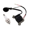 MCHNIC Ignition Coil with Spark Plug for 2-Stroke 52cc 3PS