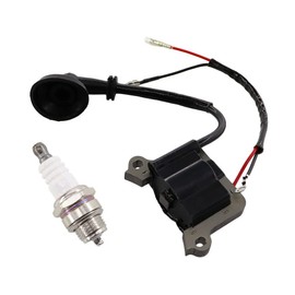 MCHNIC Ignition Coil with Spark Plug for 2-Stroke 52cc 3PS Brush Cutter Engine 4-in-1 / 5-in-1 Multitools Hedge Trimmer Brush Cutter