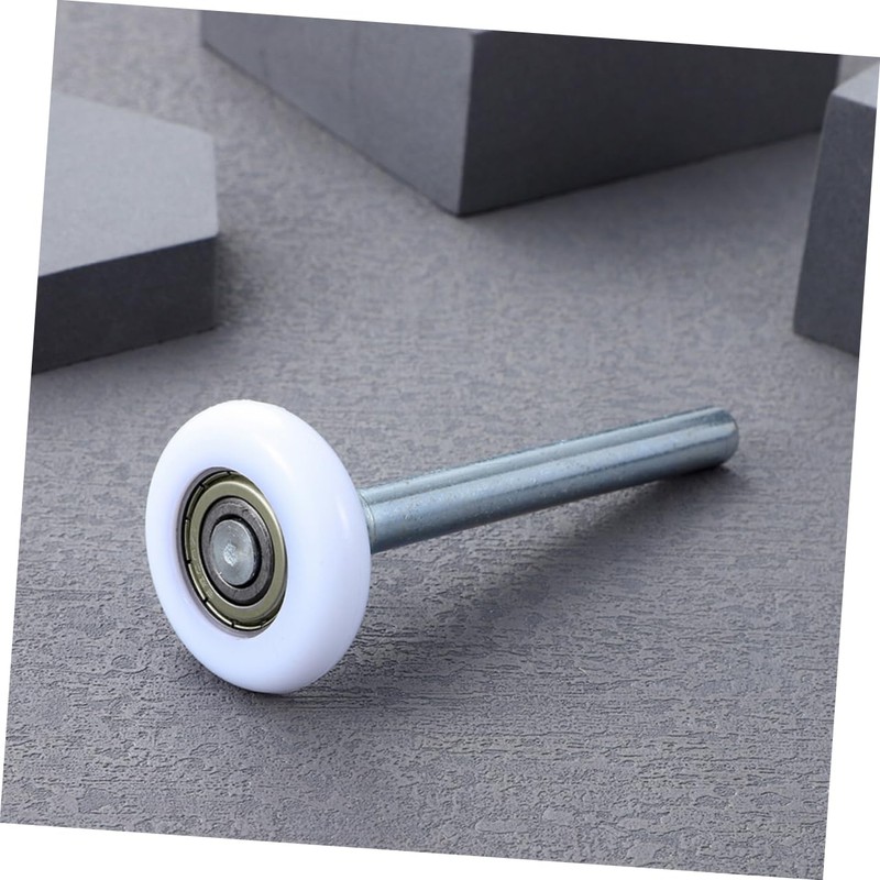 Operitacx 4pcs Nylon Garage Door Rollers Door Track Steel for