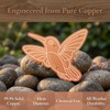 WAEKIYTL 99.99% Pure Copper Bird Bath Disk, 0.6mm Reinforced Triple-Point
