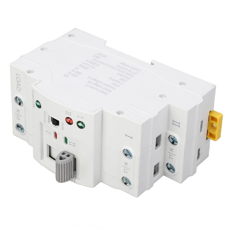 Dual Power Automatic Transfer Switch 2P 63A Millisecond Switching Power