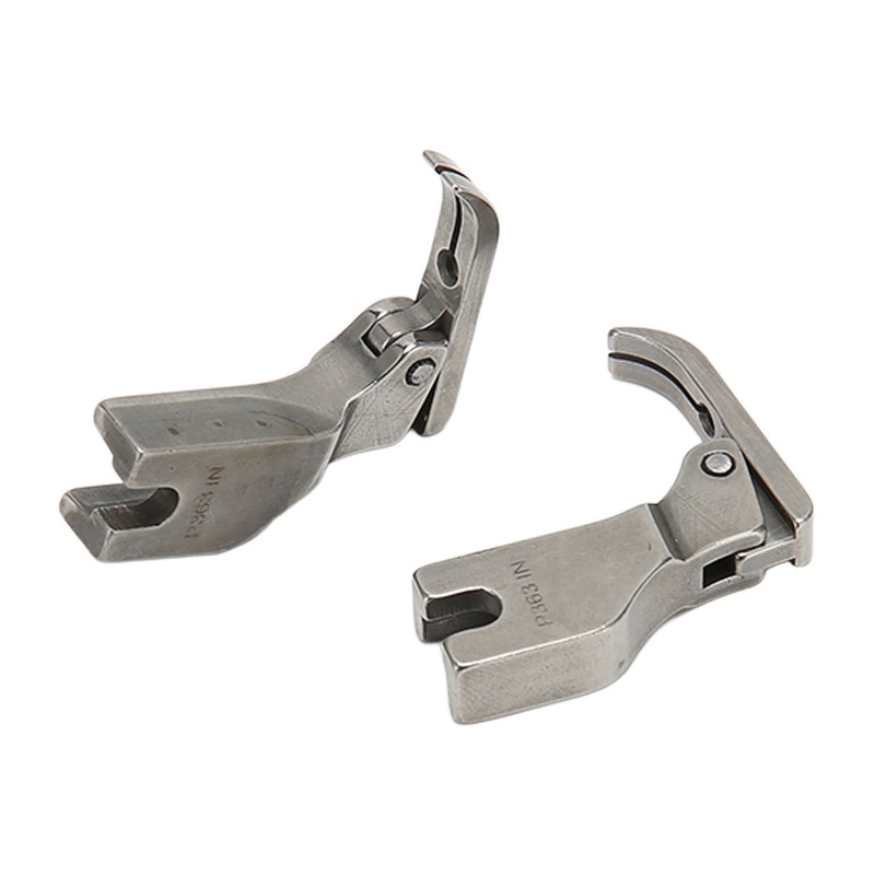 2pcs Flat Bed Sewing Machine Zipper Foot Professional Rust Prevention