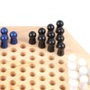 Chinese Checkers Set With Multiple Chess Pieces Wooden Board Interactive