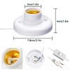 E26/E27 Light Bulb Socket with 15ft Cord and On/Off Switch
