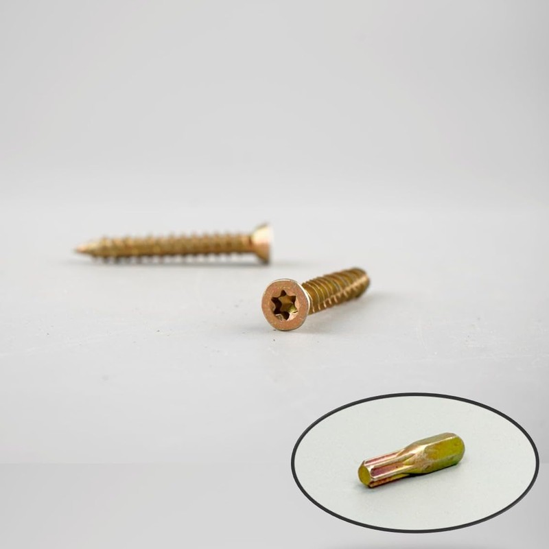 WK Electrical - Concrete Screws with Torx Bits – Zinc-Plated