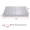 The Beadsmith Personality Case - Clear Storage Organizer Box, 9.5