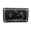 Pactrade Marine Boat Bilge Pump Switch Aluminum Plate 3 Way