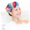 Baluue Shower Cap Men Women Reusable Lightweight Hair Dry Hat