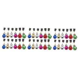 LALAFINA 3sets Christmas Beard Decor Clip-on Beard Balls Ornaments for Wedding/Birthday Parties 12pc*3
