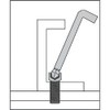 TRUSCO GXBL-8S Long Ball Point Hex Bar Set, Set of