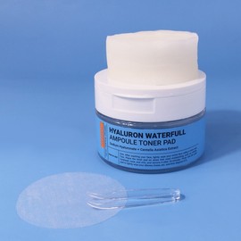Foodaholic Hyaluronic Waterful Ampoule Toner Pads 70 Sheets (120ml) / Low-irritation, moisturizing, and wrinkle-improving / 푸드어홀릭 히알루론 워터풀 앰플 토너패드 70매(120ml) 저자극 보습 주름개선