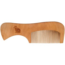 'Sitting Badger' Wooden Comb (HA00055567)