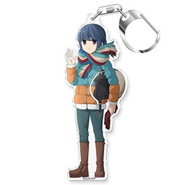 [azumaker] Yurucamp Acrylic Key Chain Shima Rin