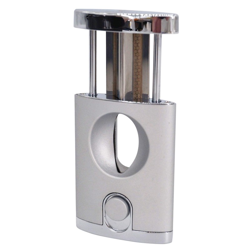 GERMANUS Cigar V-Cutter Ernst Premium Notch Cutter with V-Cut, Matte