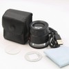 10x Loupe Magnifier Rechargeable Jewelers Loupe with UV and LED