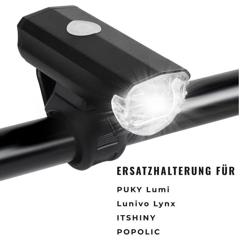 Supporto di ricambio per luci per bicicletta Puky Lumi, fissaggio