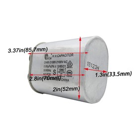Meter Star CQC Universal Household Microwave High Voltage Capacitor 0.95uf ch85 21095 2100V AC H.V.Capacitor 10/85/21 50/60Hz NO PCB