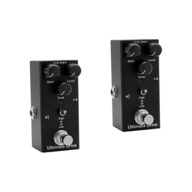Generic 2pcs Electric Guitar Effects Pedal Distortion Pedal Professional Guitar Effector Accessory Effects for Electric