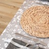 Dehaus® Round Placemats - Set of 6, 30cm Water Hyacinth