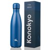 Konokyo Insulated Water Bottles,17 oz Double Wall Stainless Steel Vacumm