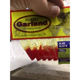 Bobby Garland 3" Slab Slay'r 3SS1809 Red Chartreuse Silver Count-10