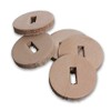 Spacer Washers- Leather Washers for Knife Handles-Oval or Round (25