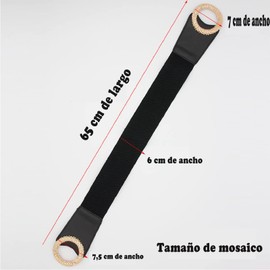 GeorgeX Cinturón Elástico para Mujer Cinturón Ancho de Cintura Alta para Mujer, Vestido con Cinturón Elástico con Hebilla de Metal Vintage