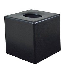 Corby Devon Cube Tissue Box - Black