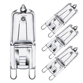 GMY G9 Halogen Bulb, 230V, 28W(29W), 320lm, Dimmable, Pack of 4