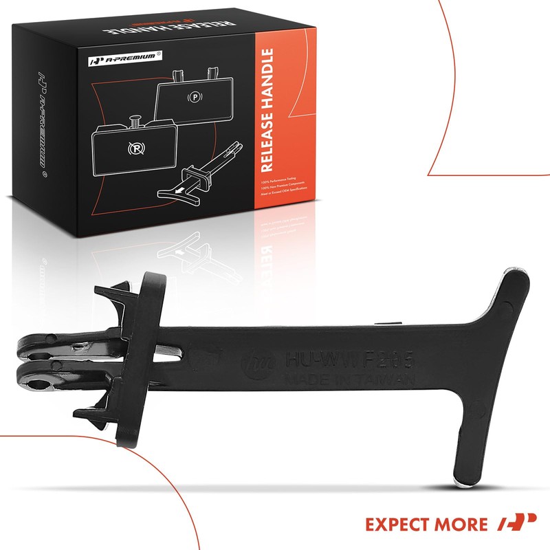 A-Premium Hood Safety Latch Release Pull Handle Compatible with Volkswagen
