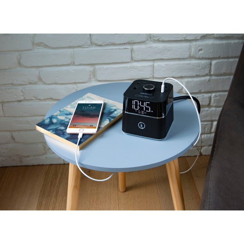 Brandstand | CubieBlue | User Friendly & Convenient Alarm Clock