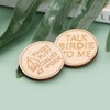 SG Store Golf Ball Markers Golf Markers, Laser Engraved Round