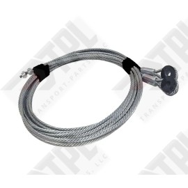 Universal Whiting Todco TRUCK DOOR TRAILER DOOR ROLL UP DOOR CABLES 130" GAL PAIR tp913041