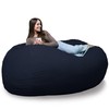 Big Joe Fuf 7Ft Foam Bean Bag Chair for Kids