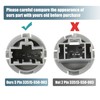 X AUTOHAUX 2 pieces rear light brake light socket plug