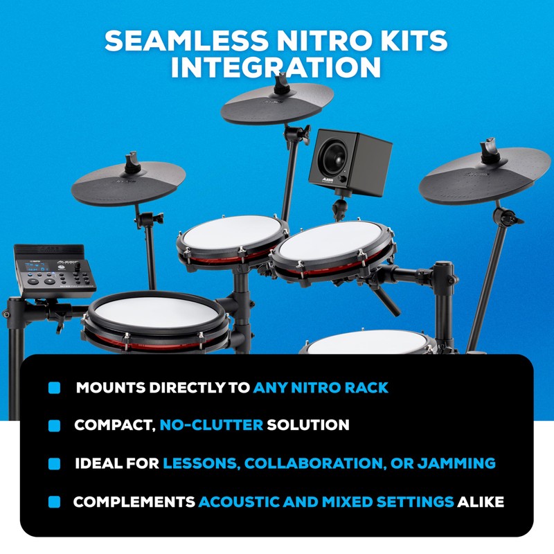 Alesis Nitro Amp 70W 3" Compact Electric Drum Monitor Speaker