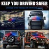 XTAUTO Car 16-led 18 Flashing Mode Emergency Vehicle Dash Warning