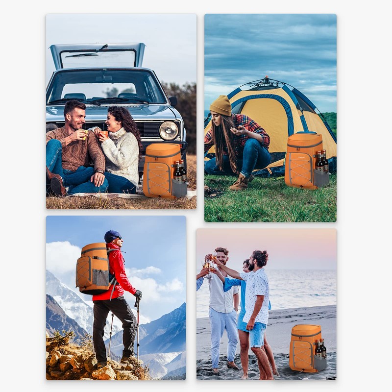 Maelstrom 35 Can Backpack Cooler Leakproof,Insulated Soft Cooler Bag,Beach /