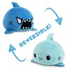 TeeTurtle - The Original Reversible Shark Plushie - Blue -