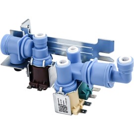 242252702, 240531101 Water Inlet Valve Compatible with frigidaire, kenmore, electrolux, crosley etc Refrigerator, Replace 2692163, AP5671757, PS7784018, 241734301, K-76150, WV2702 etc, 1 Year warranty