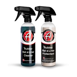 Adam's Polishes Rubber Mat & Liner Protectant (Cleaner & Protectant Combo)