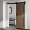CCJH 24 cm Barn Door Handle Sliding Door Handle Stainless