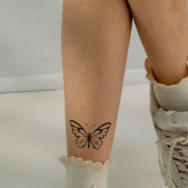 Detailed Butterfly - Temporalis® Tattoo | Ephemeral, Vegan & Waterproof Tattoo - EU Certified Cosmetics - Lasts 15 days