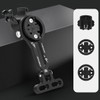 HOUSON Adjustable Bicycle Computer Mount, Bicycle Computer Holder Aluminum Alloy